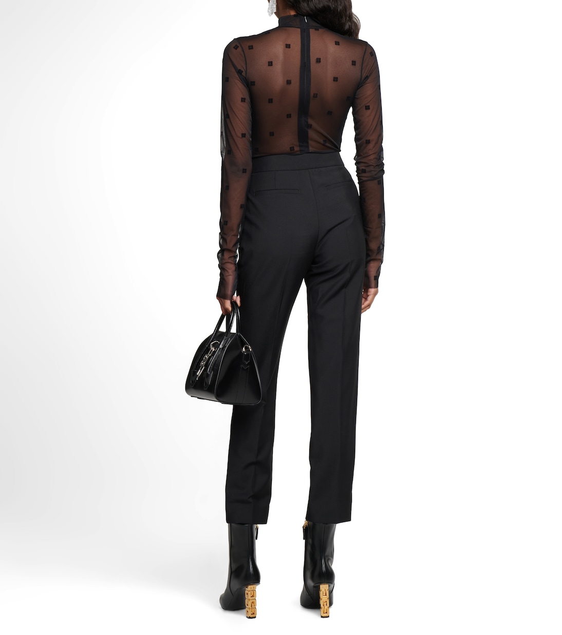 Givenchy 4G Body in Tulle e Jacquard: Stile Giovane e Moderno