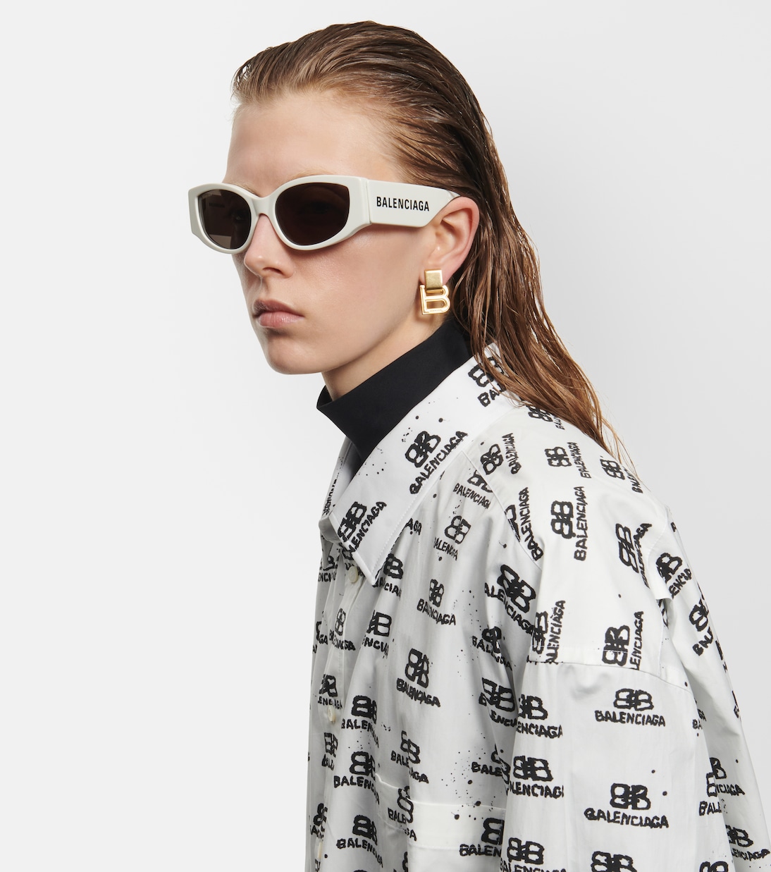 Gafas de sol cat-eye Everyday con logo | Balenciaga