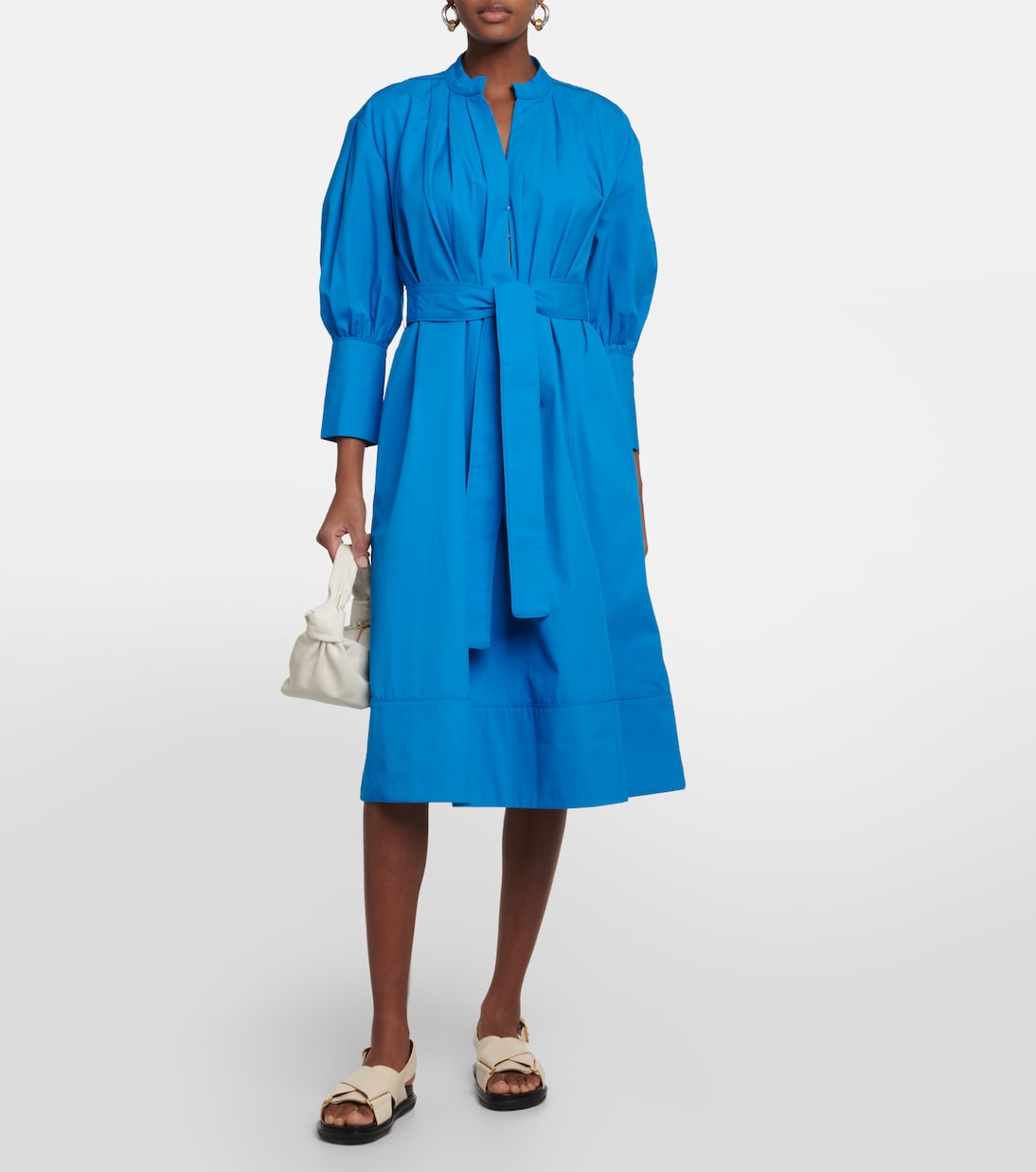 Robe midi en coton | CO