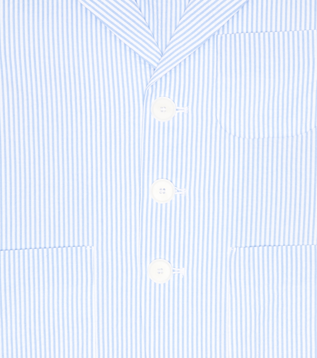 Striped seersucker blazer | Il Gufo