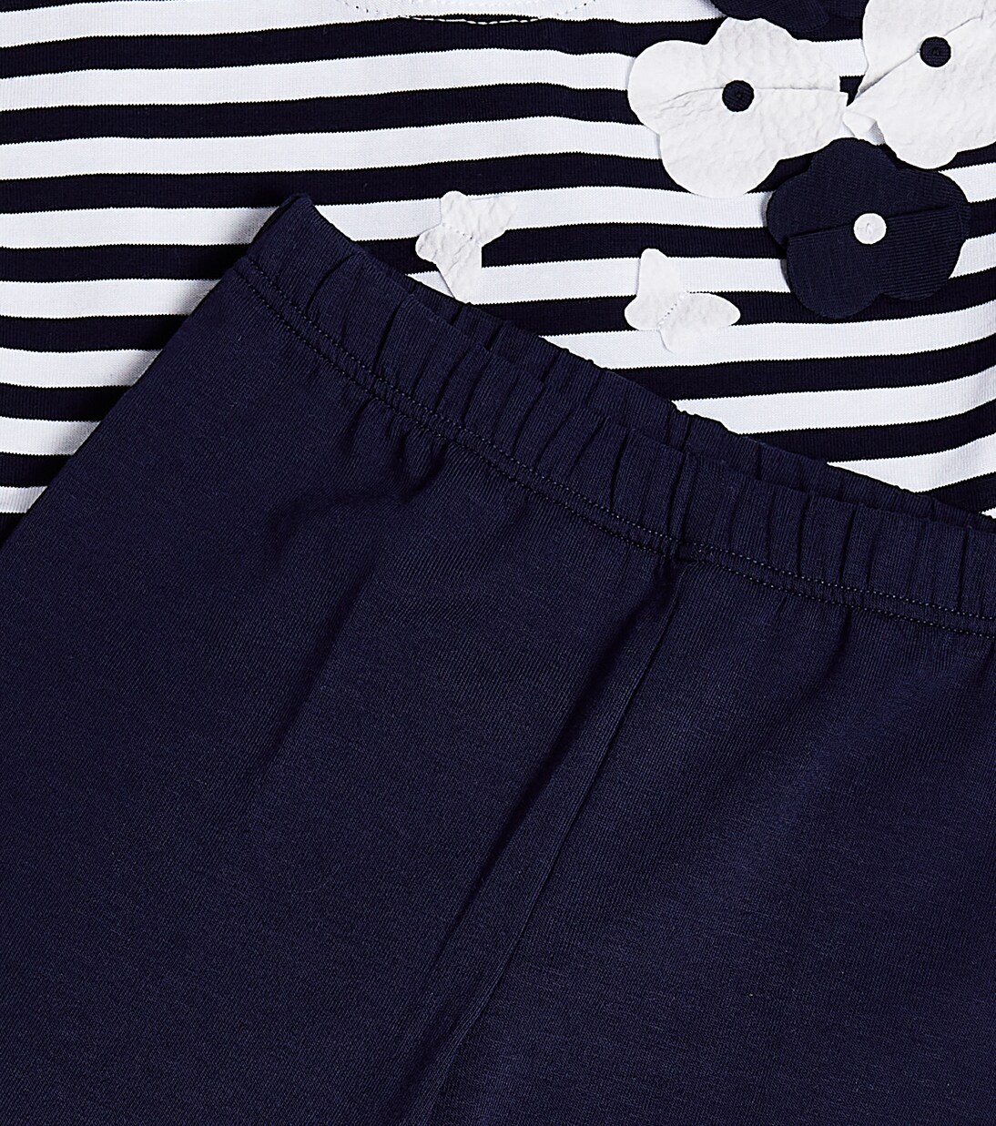 Baby - Top e pantaloni in cotone a righe | Il Gufo