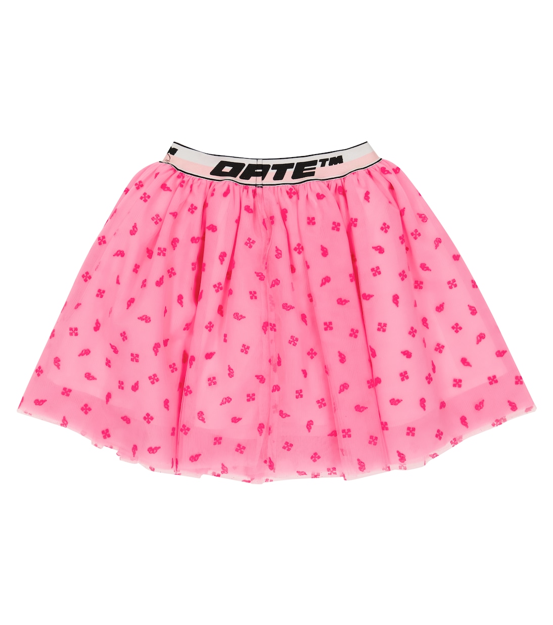 Arrows jacquard layered skirt | Off-White Kids