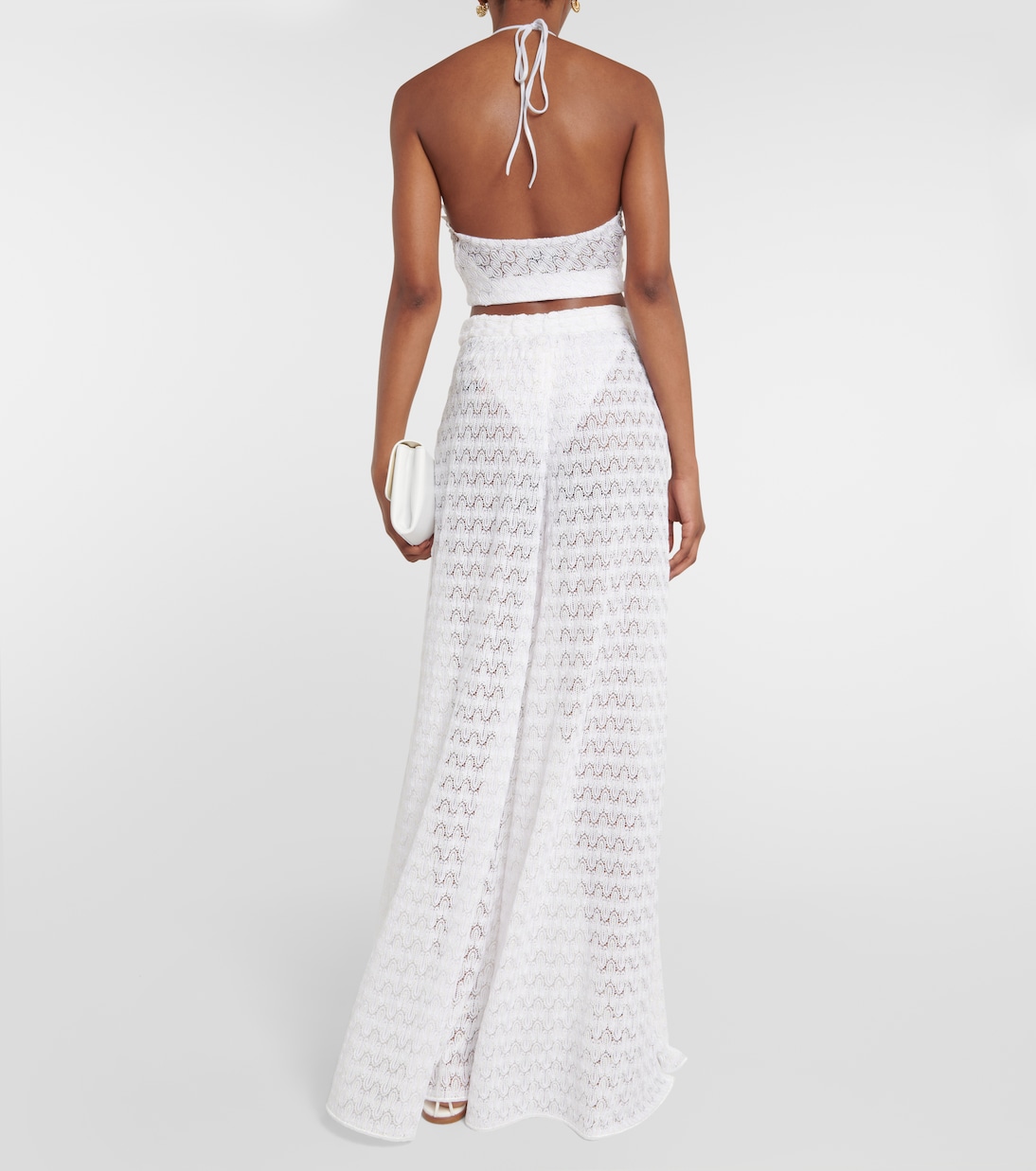 Cropped-Top aus Häkelstrick | Missoni Mare