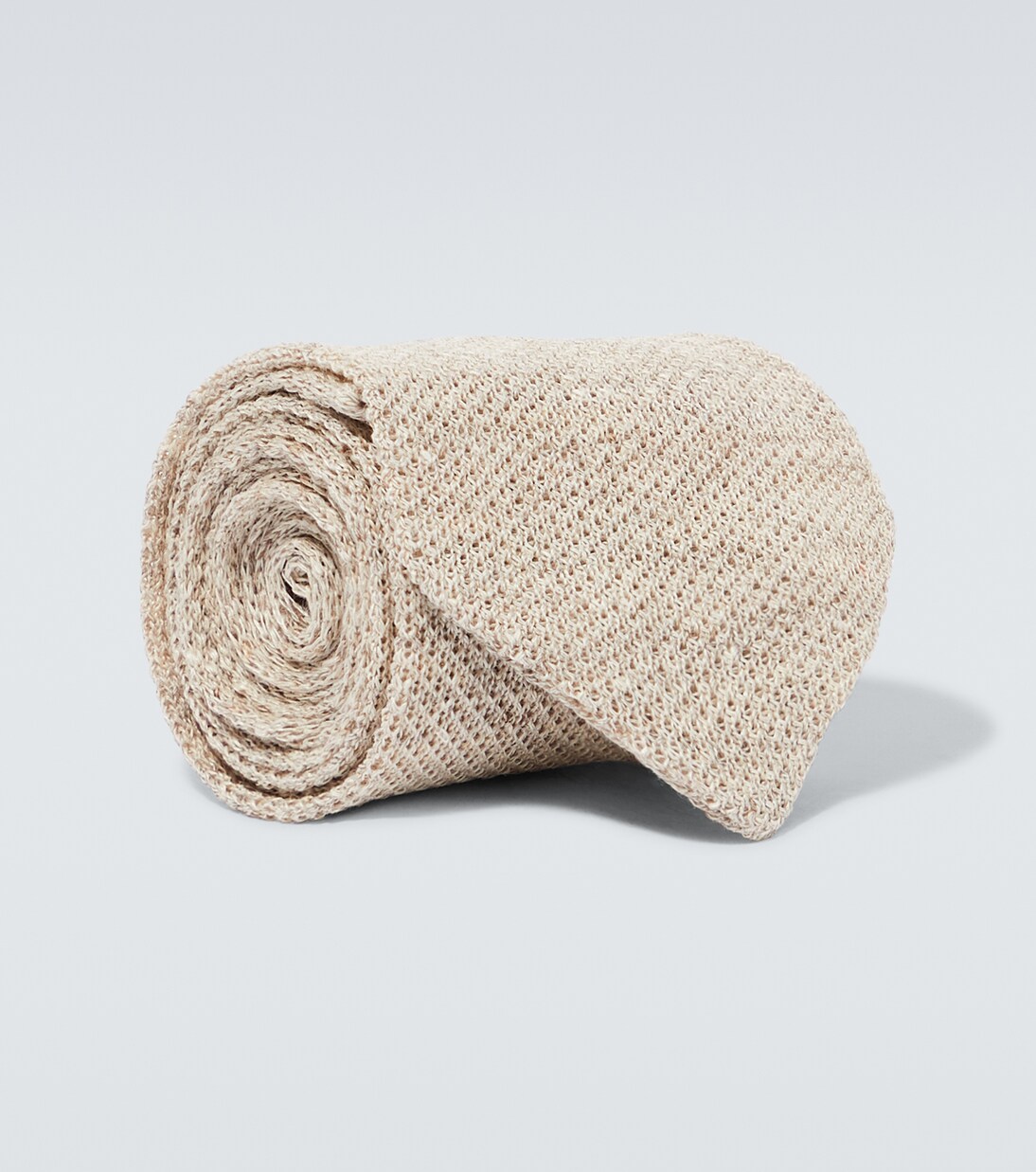 Linen knit tie | Thom Sweeney