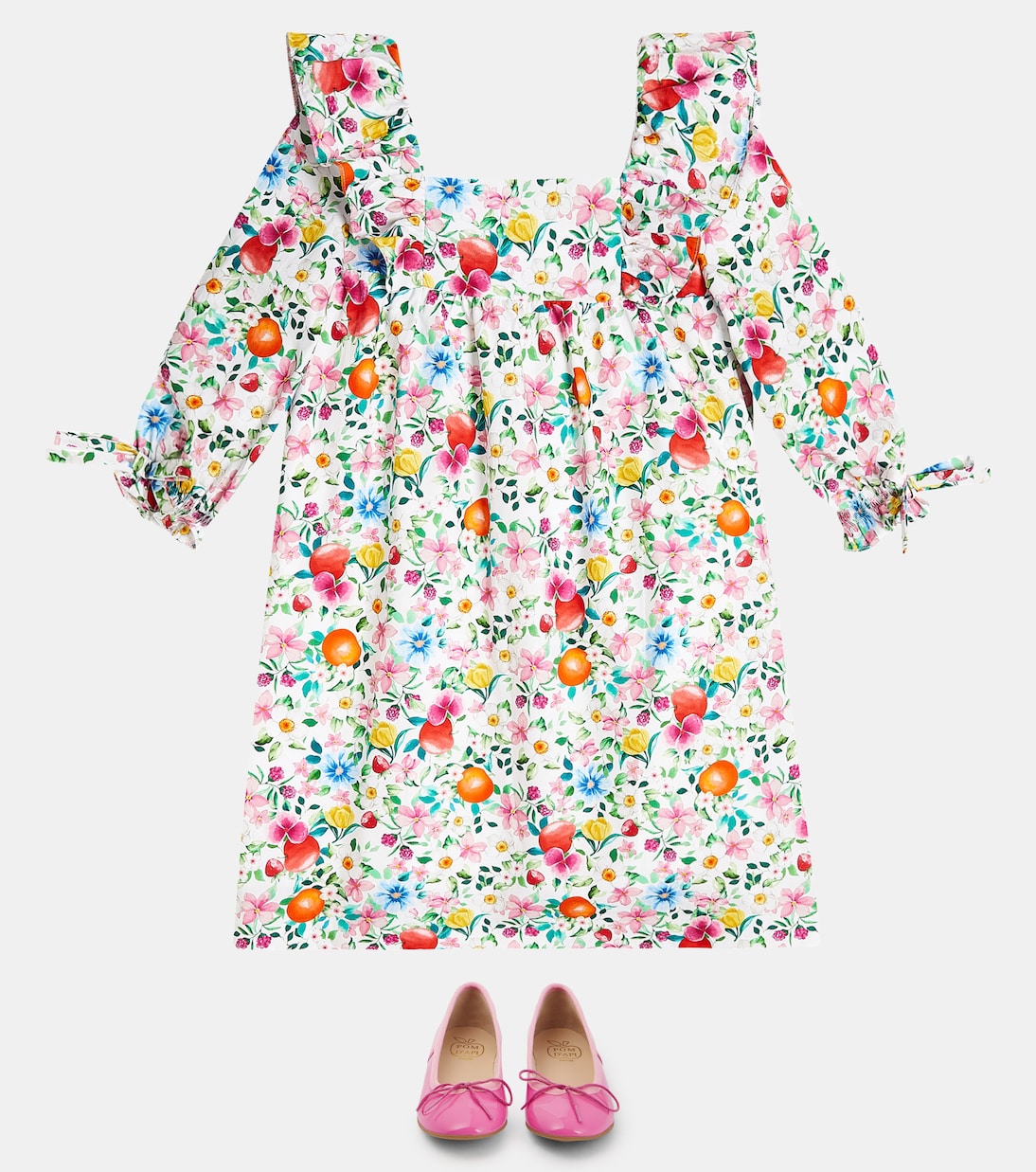Cuadras floral cotton dress | La Coqueta