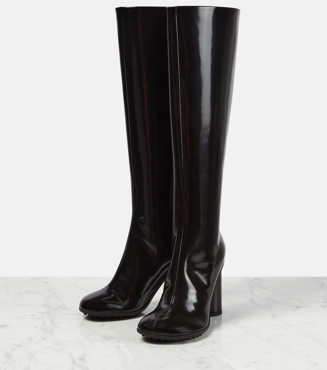 Botas altas de piel | Bottega Veneta