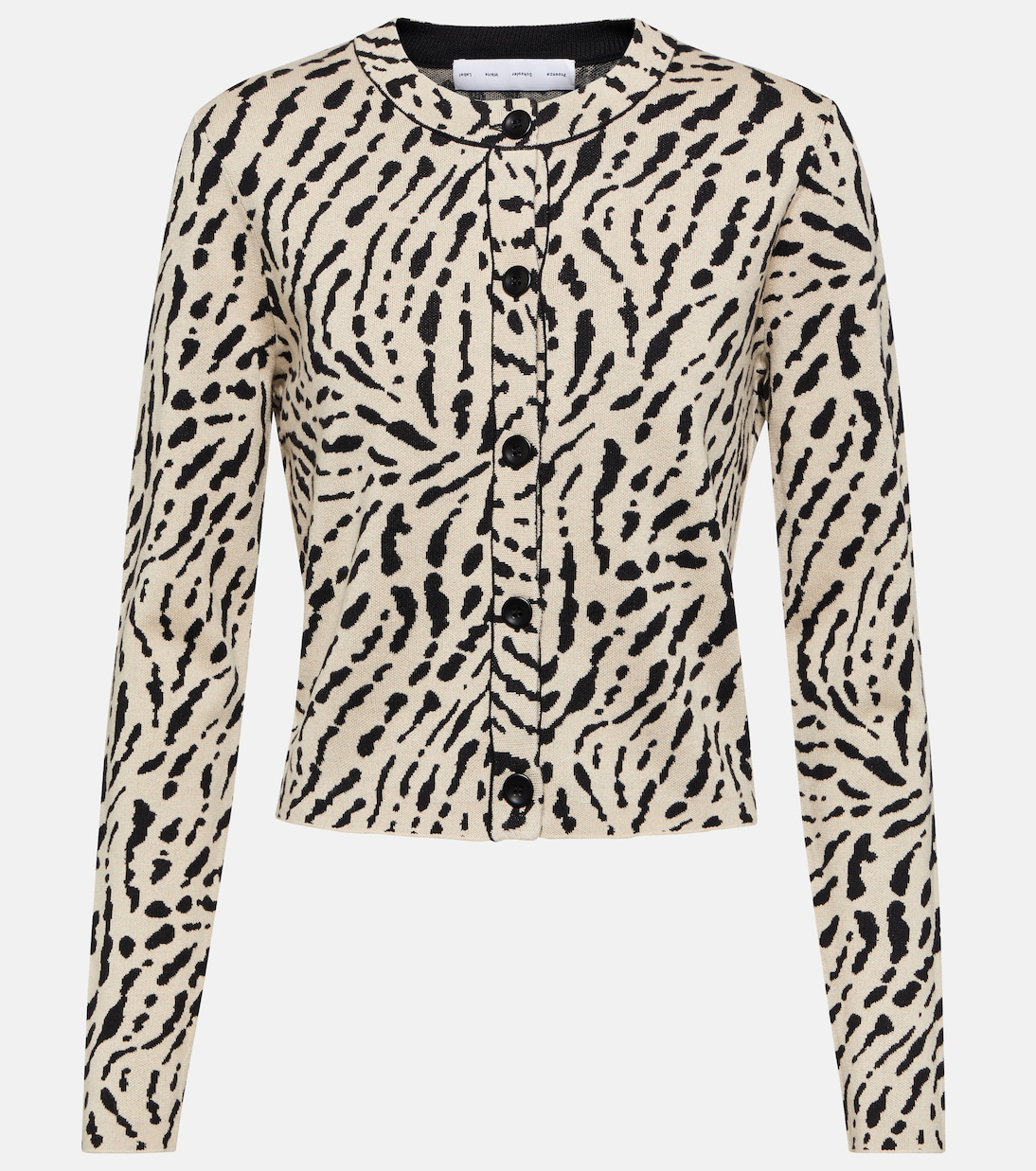 White Label printed silk-blend cardigan | Proenza Schouler