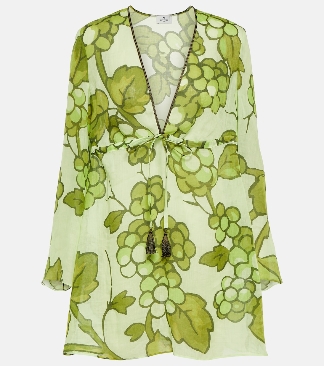 Printed ramie tunic | Etro