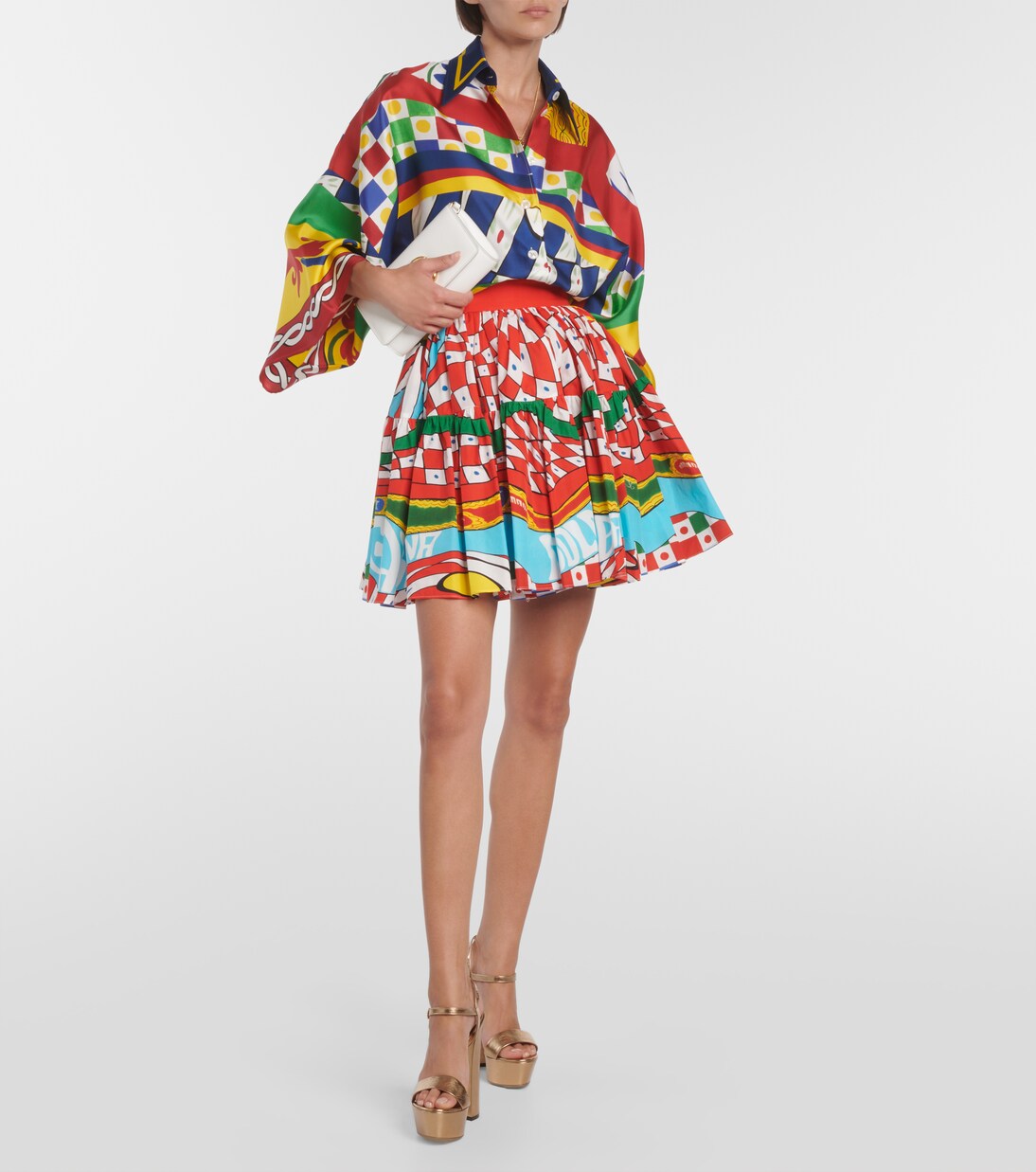 Camicia Carretto in seta | Dolce&Gabbana