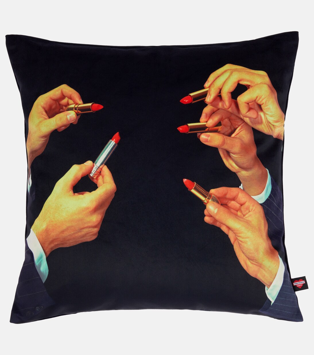 x Toiletpaper Lipsticks cushion | Seletti