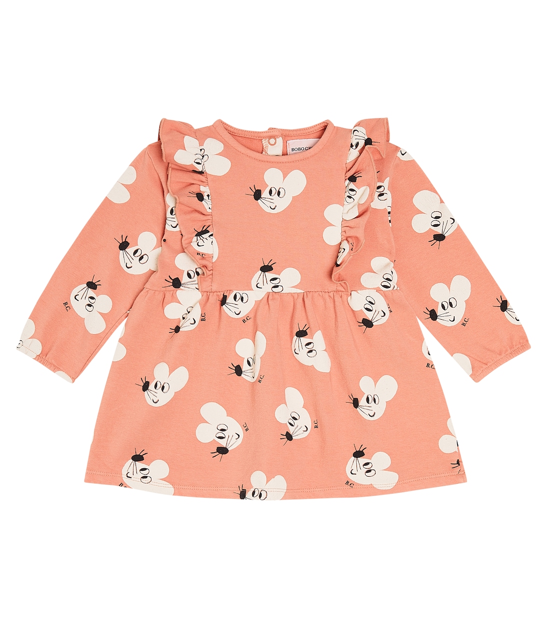 Baby Mouse cotton-blend dress | Bobo Choses
