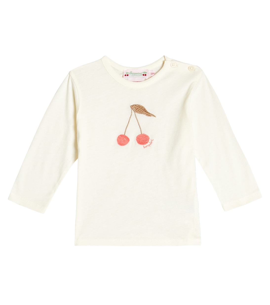 Baby Tahsina embroidered cotton T-shirt | Bonpoint