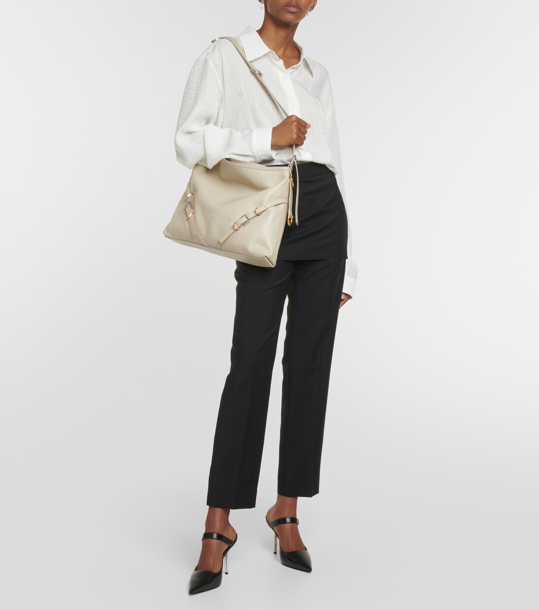Borsa a spalla Voyou Medium in pelle | Givenchy