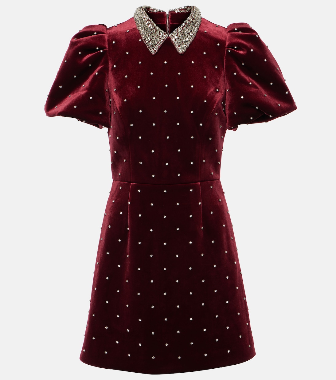 Vanessa embellished velvet minidress | Rebecca Vallance