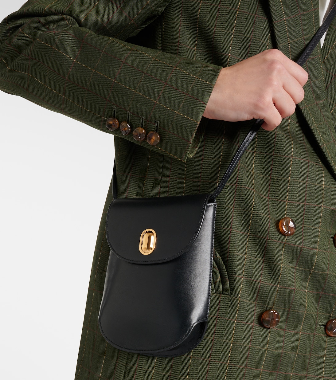 Borsa a tracolla Tondo in pelle | Savette