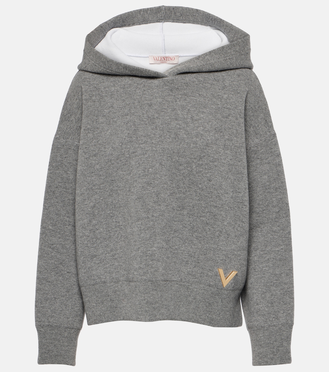 Sudadera con capucha de mezcla de lana | Valentino