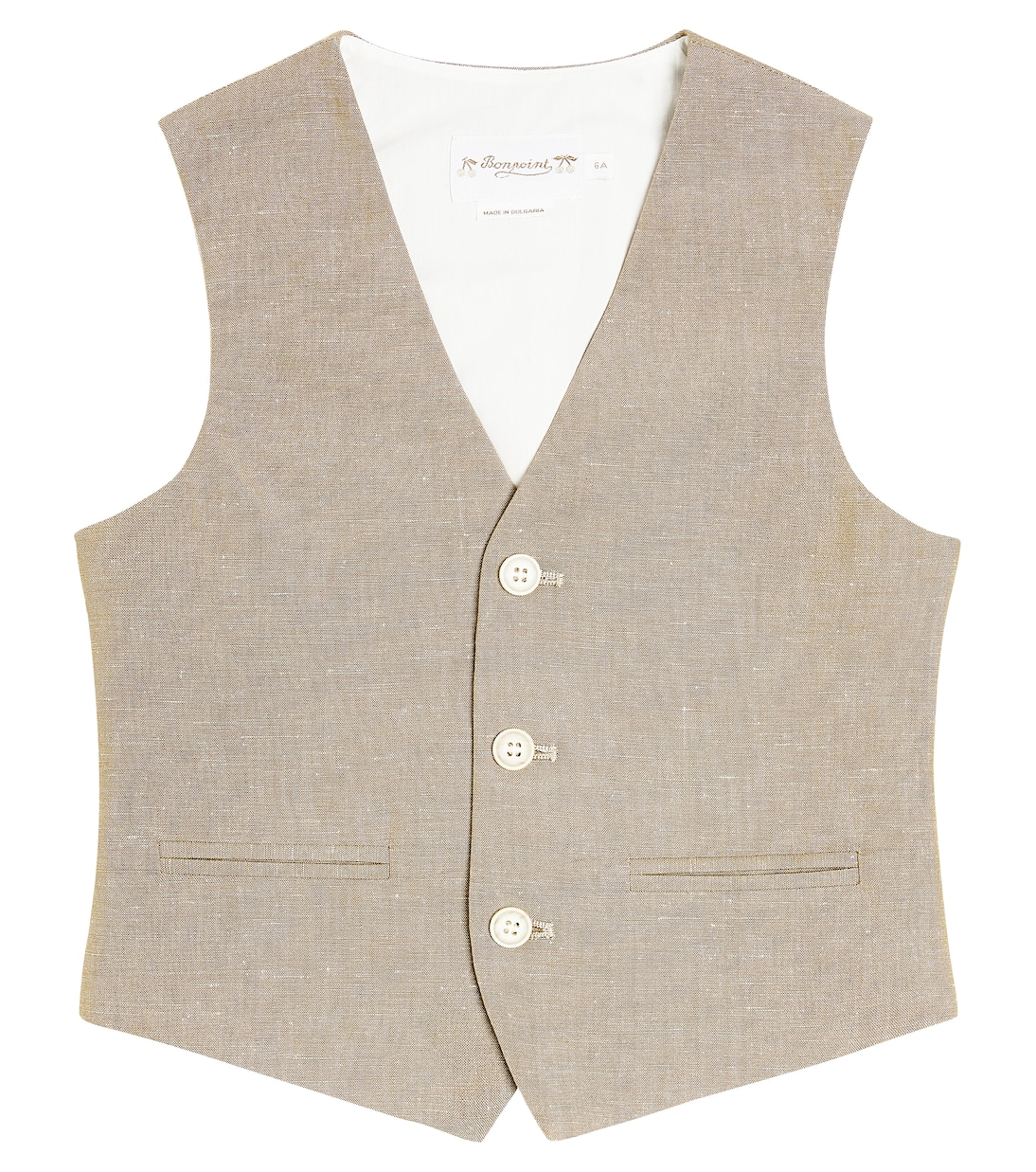 Gilet Angus in lino e cotone | Bonpoint