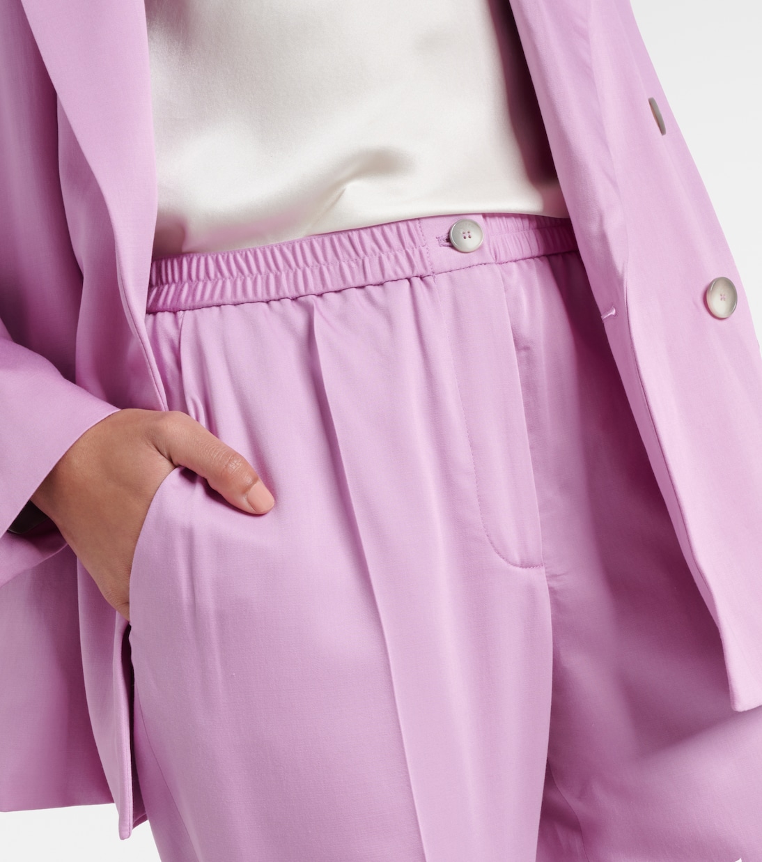 Pantaloni regular cropped Tottenham | Joseph
