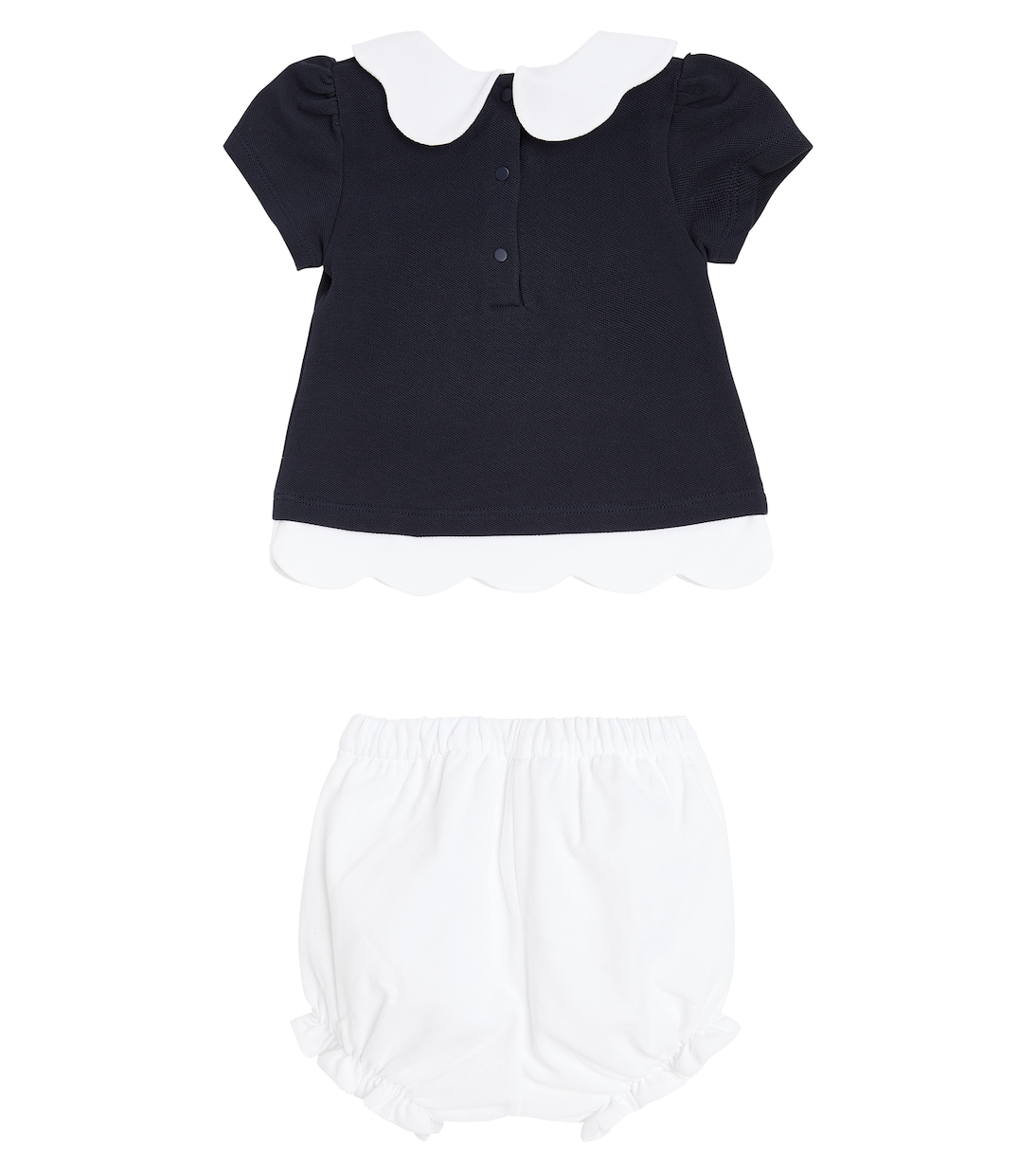 Bébé – Set top et culotte bloomer en coton | Patachou