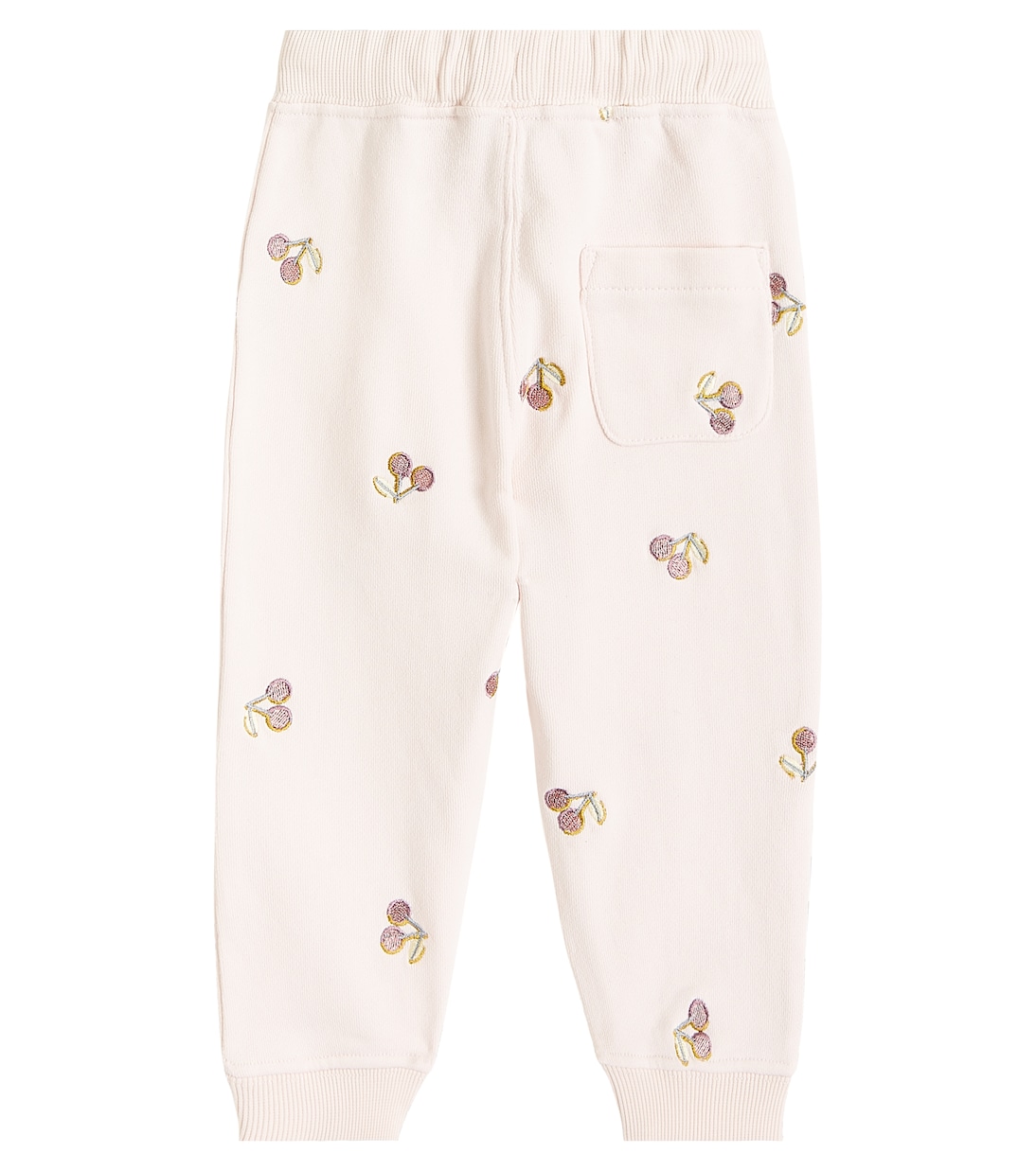 Baby Bambo embroidered cotton fleece sweatpants | Bonpoint