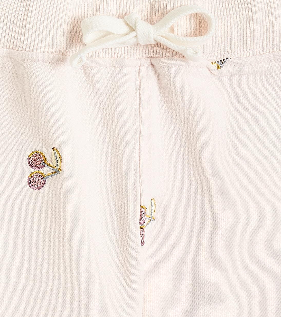 Baby Bambo embroidered cotton fleece sweatpants | Bonpoint