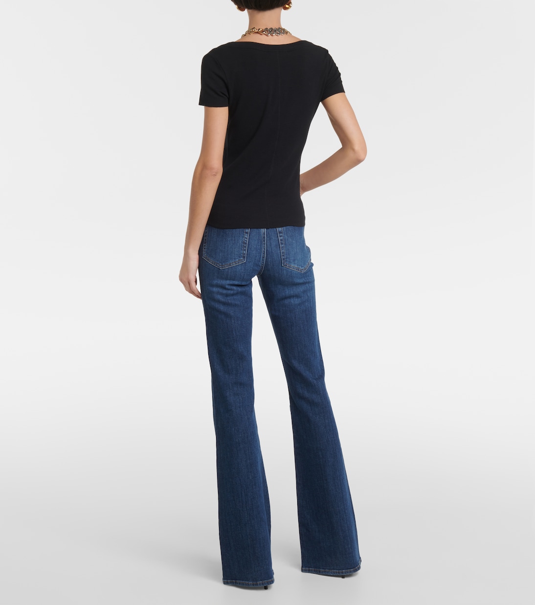 Top Rib Baby Tee | Frame