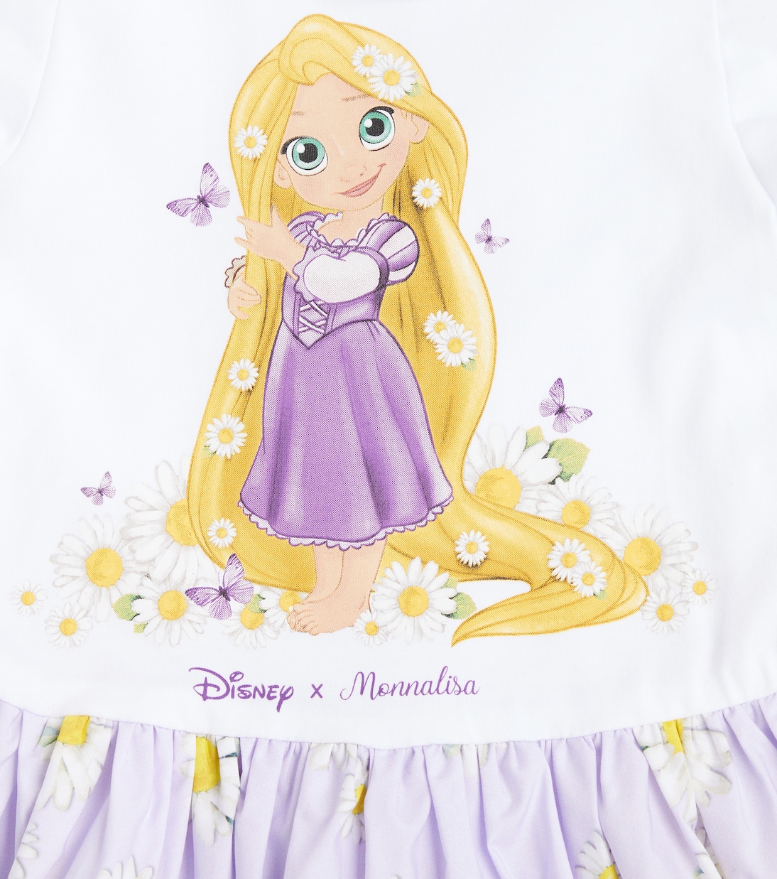Baby - Abito in misto cotone con stampa | Monnalisa