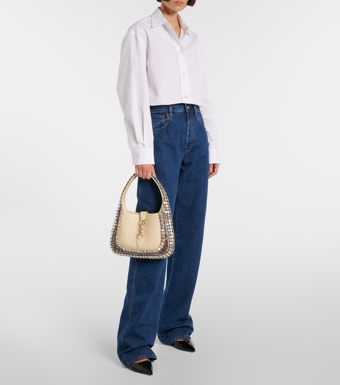 Verzierte Schultertasche Gucci Jackie Small | Gucci