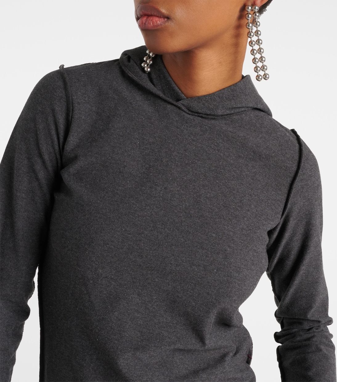 Hoodie Inside-Out aus Jersey | Balenciaga