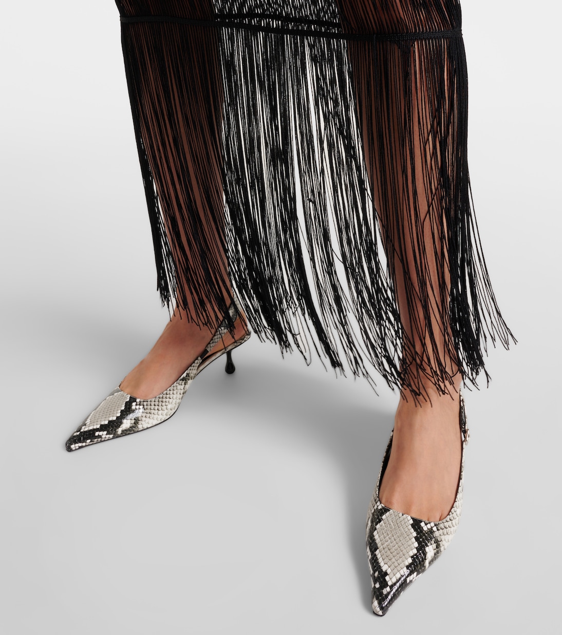 Slingback-Pumps Amel 50 aus Leder | Jimmy Choo