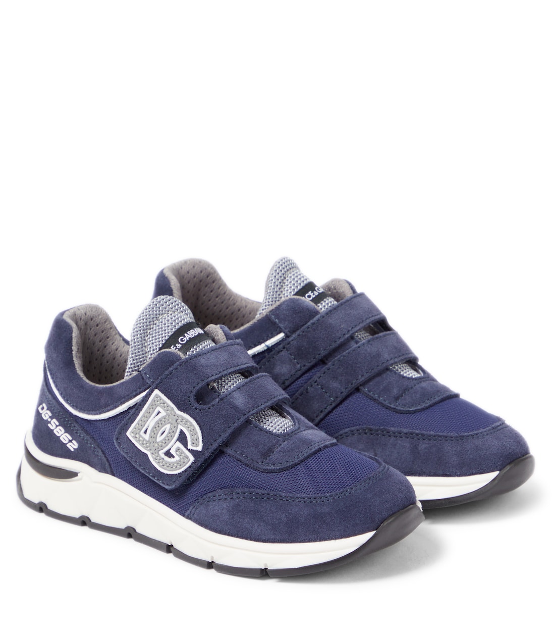 Sneakers DG mit Veloursleder | Dolce&Gabbana Kids