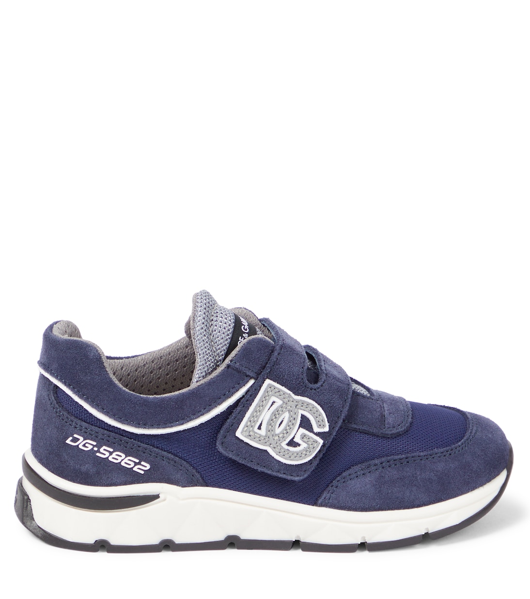 Sneakers DG mit Veloursleder | Dolce&Gabbana Kids