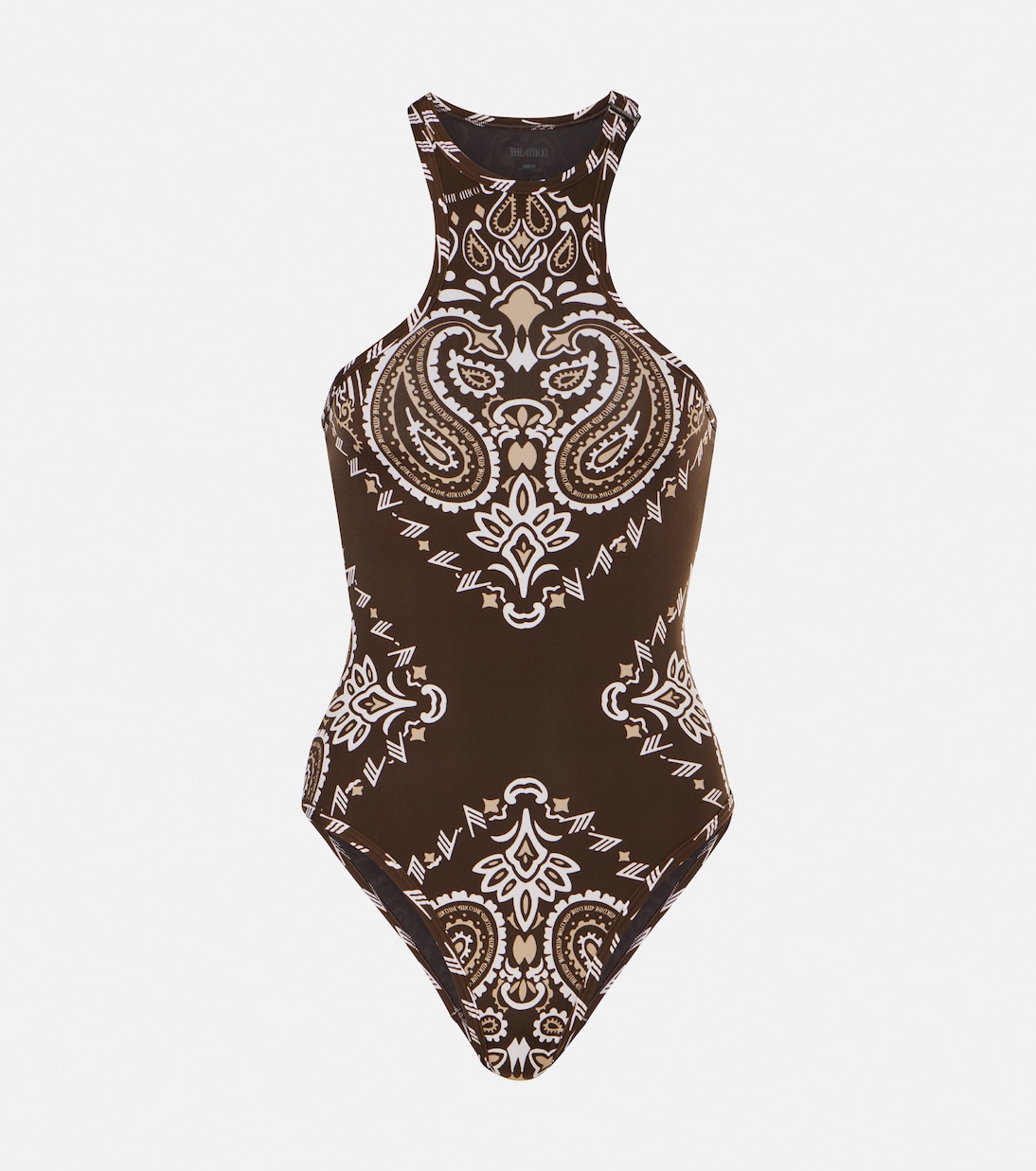 Bandana printed swimsuit | The Attico