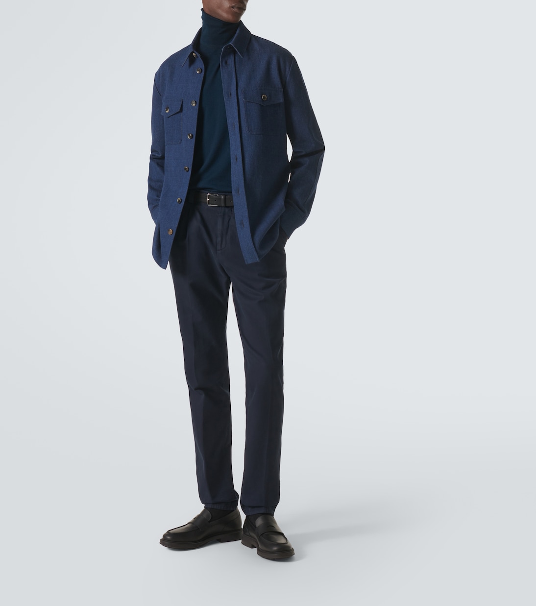 Loafers Travis aus Leder | Loro Piana