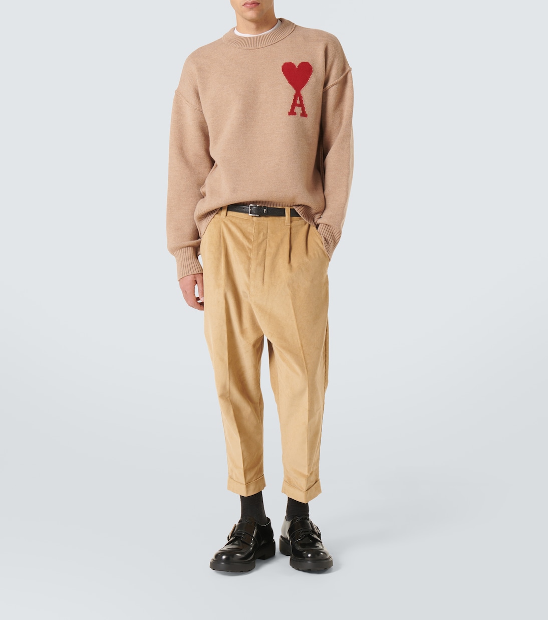 Pantalones oversized de algodón | Ami Paris