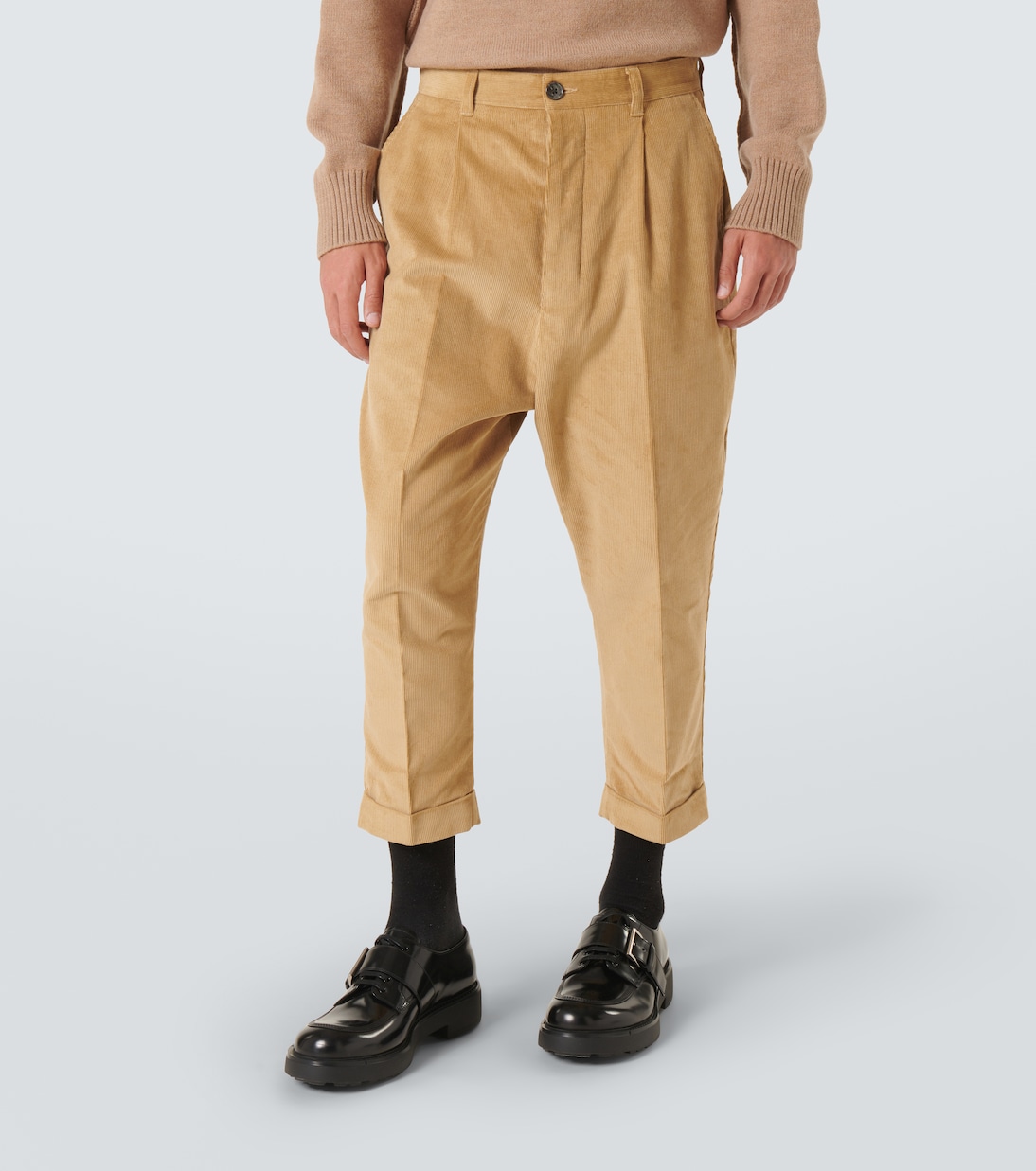 Pantalones oversized de algodón | Ami Paris