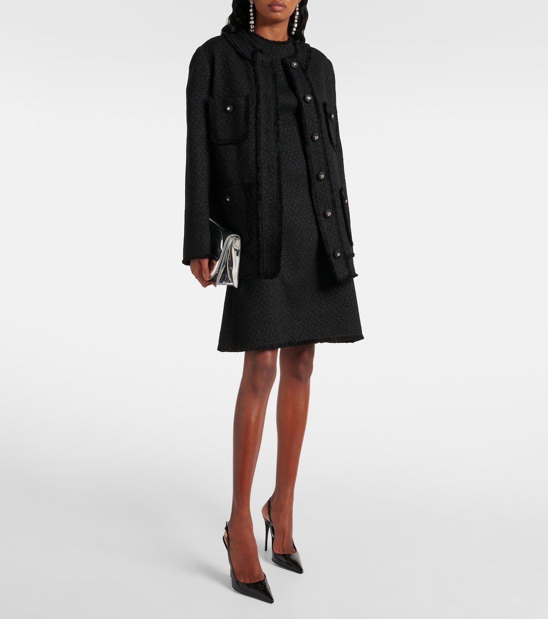 Giacca in tweed di misto lana | Dolce&Gabbana