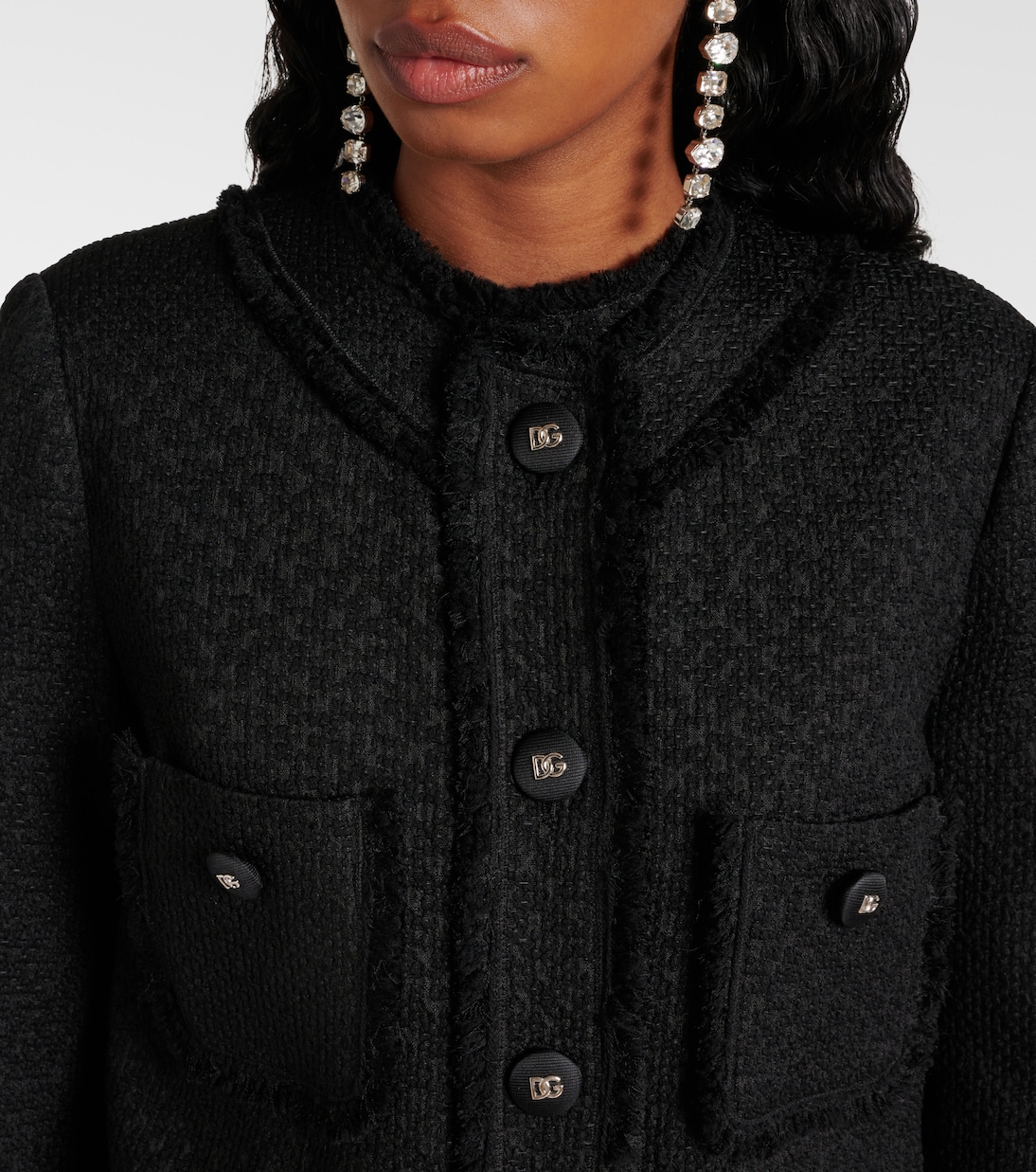 Giacca in tweed di misto lana | Dolce&Gabbana