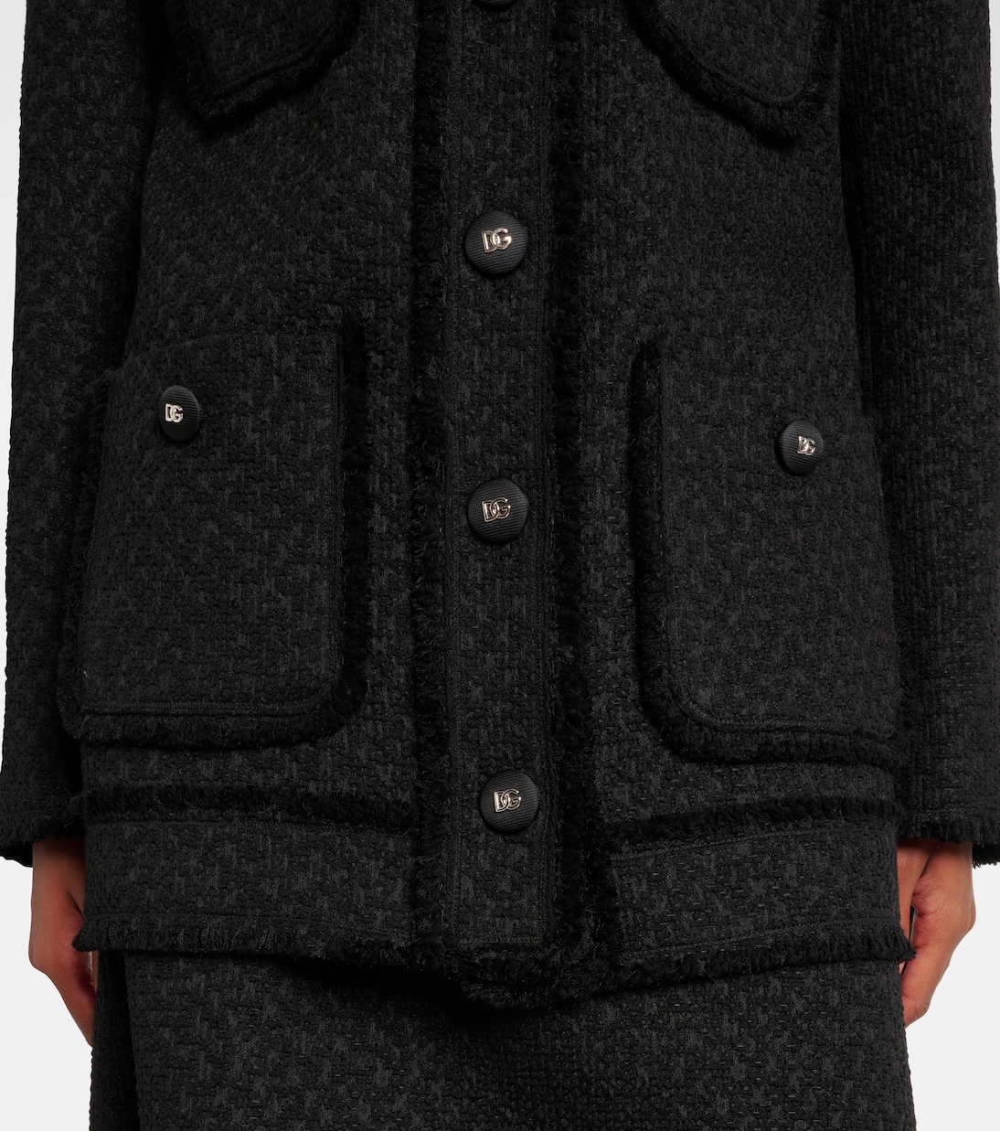 Giacca in tweed di misto lana | Dolce&Gabbana