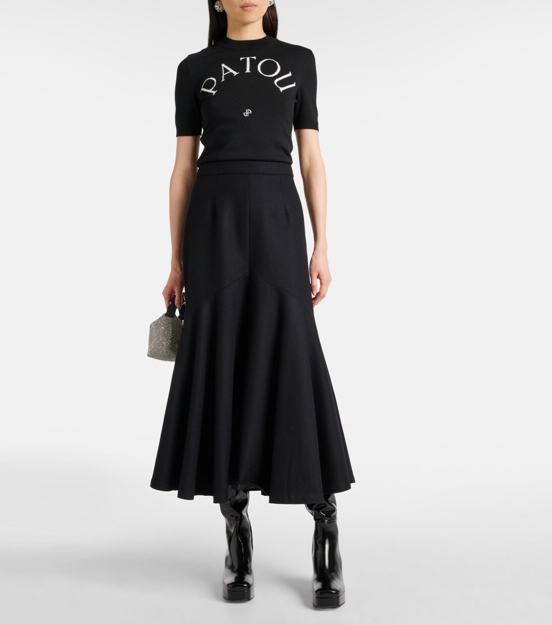 Top de mezcla de algodón en jacquard | Patou