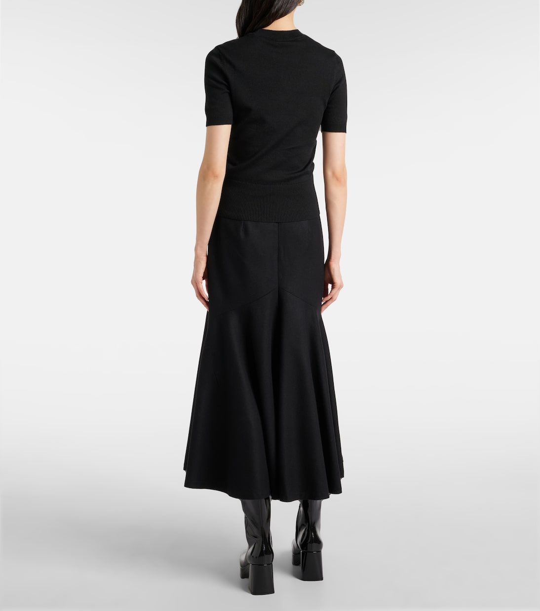 Top de mezcla de algodón en jacquard | Patou