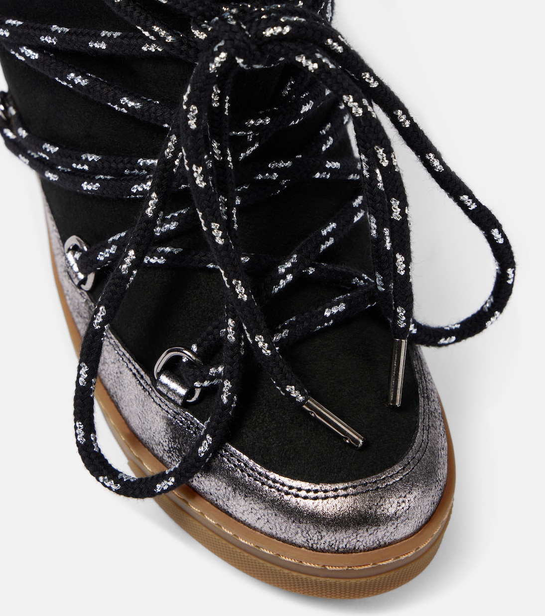 Schneestiefel Nowles aus Veloursleder mit Shearling | Isabel Marant