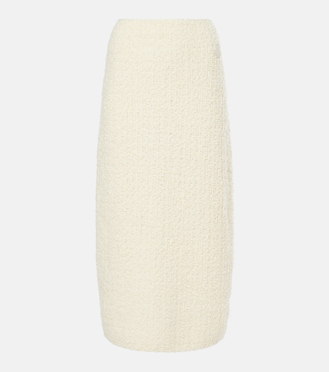 Jupe midi en laine mélangée | Moncler