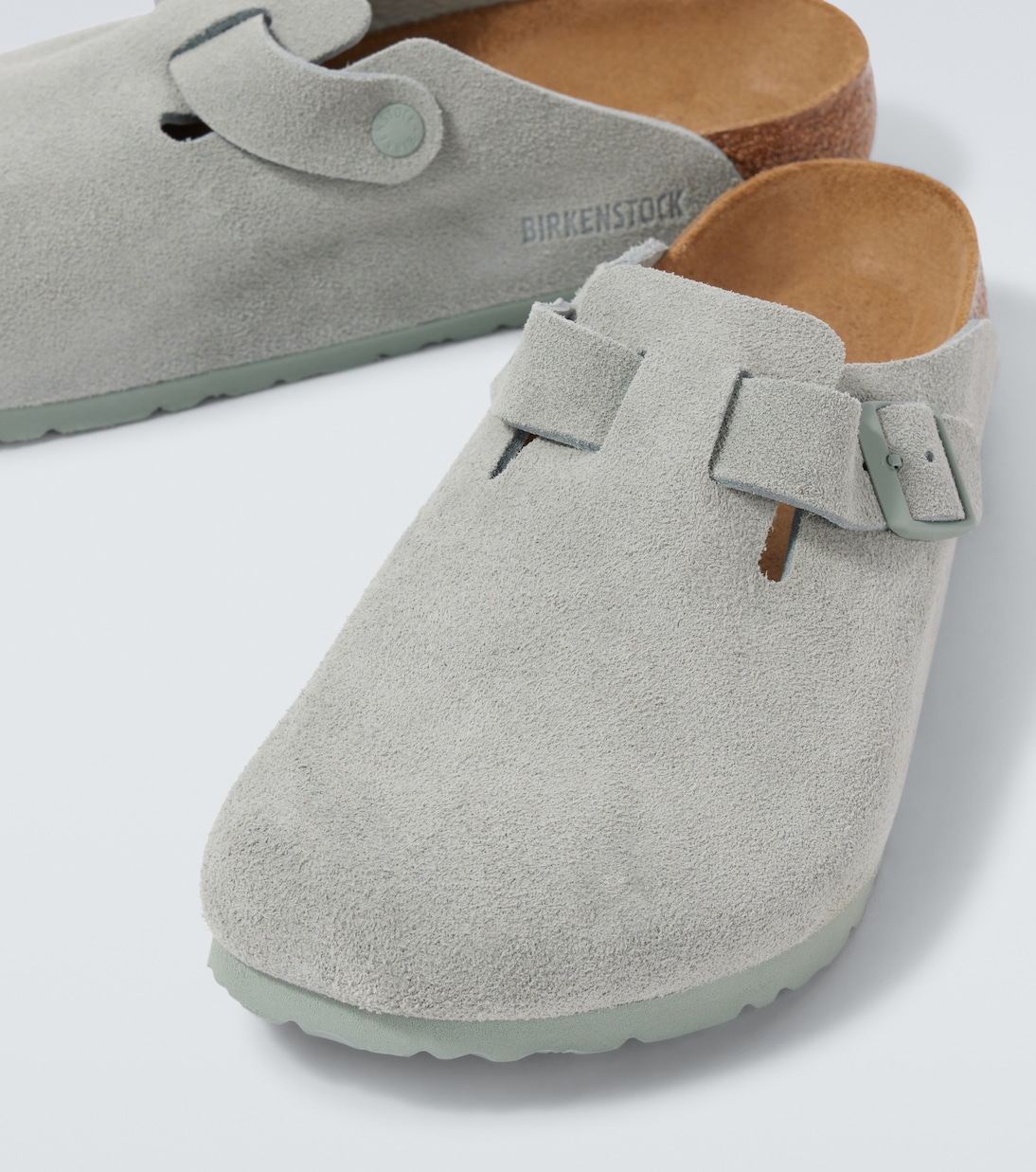 Slippers Boston aus Veloursleder | Birkenstock