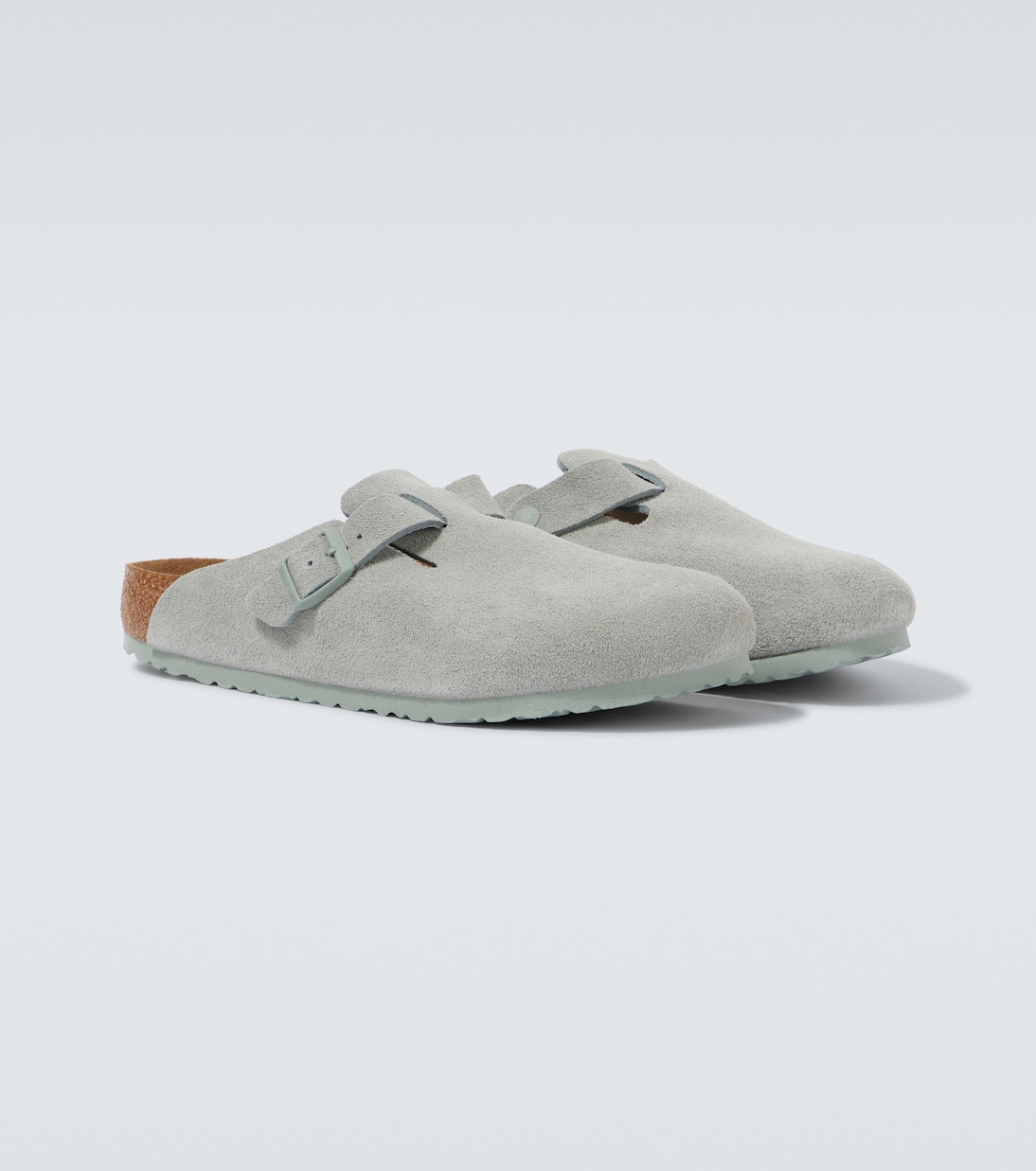 Slippers Boston aus Veloursleder | Birkenstock
