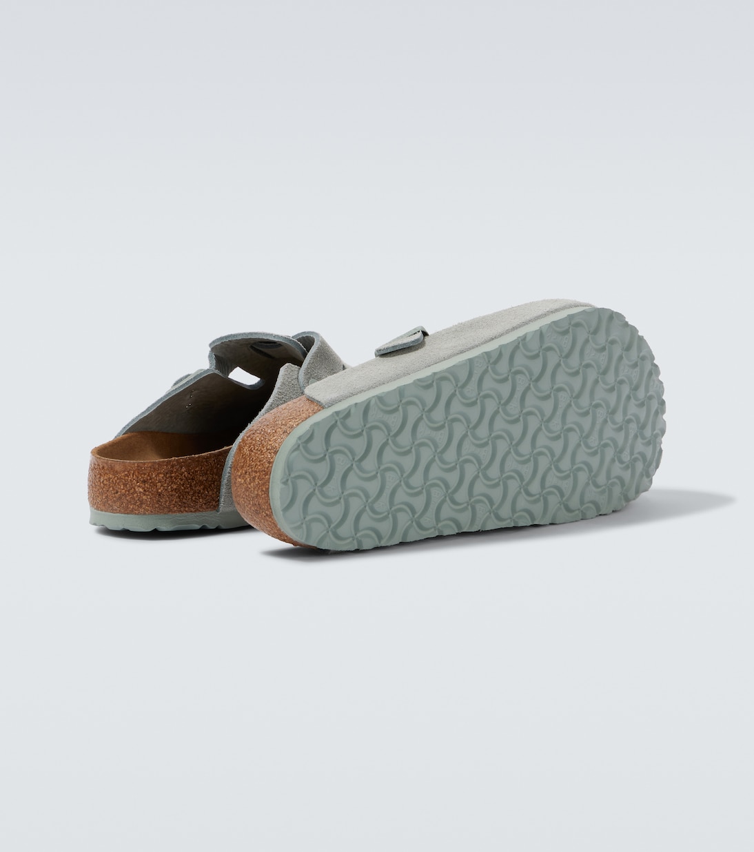 Slippers Boston aus Veloursleder | Birkenstock