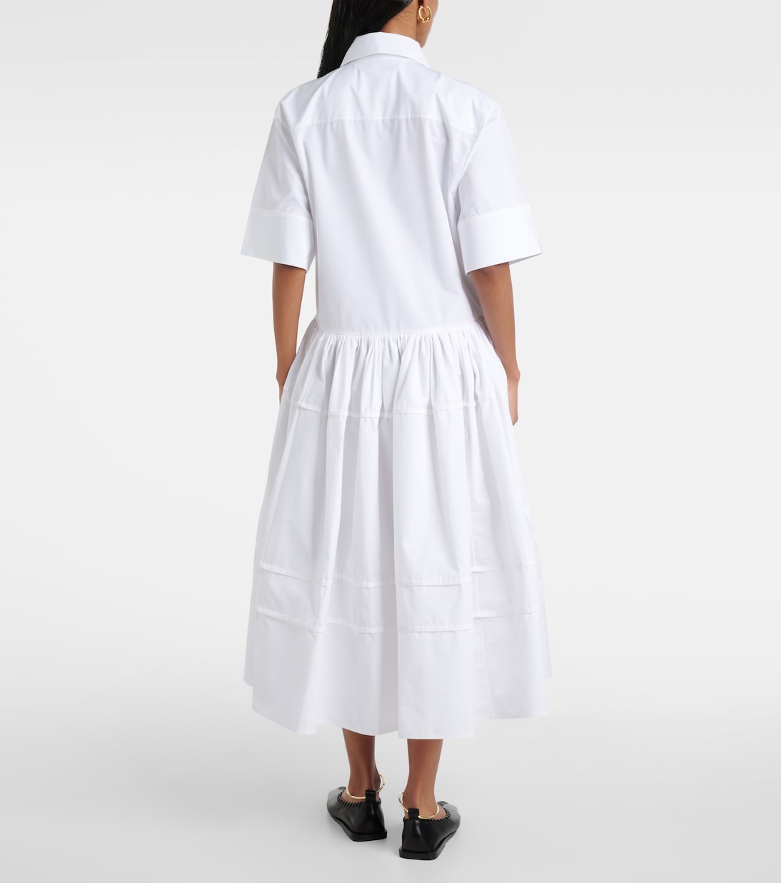 Abito chemisier in cotone | Jil Sander