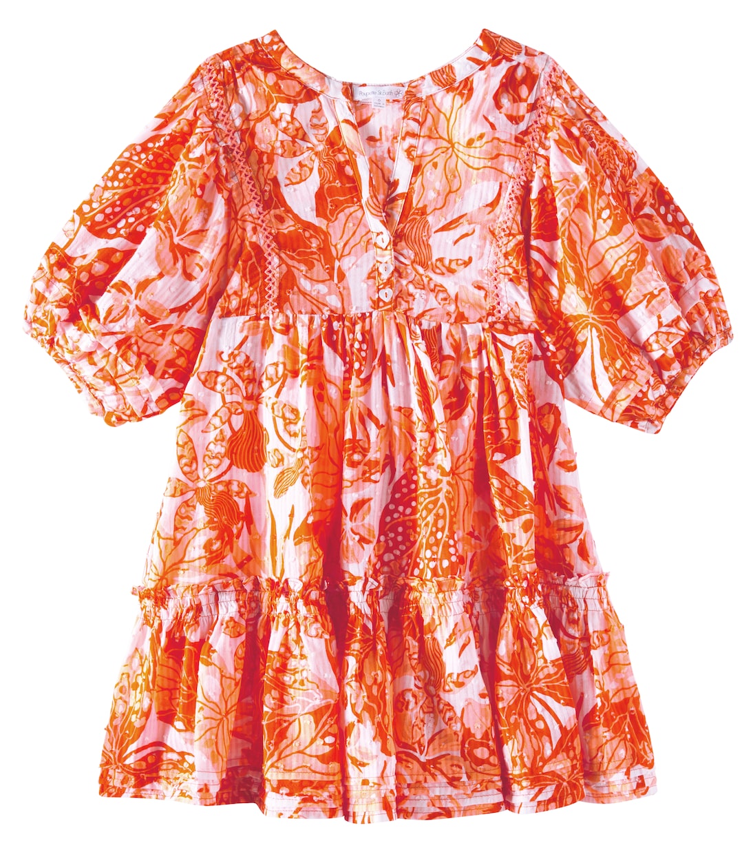 Robe Aria à fleurs | Poupette St Barth Kids