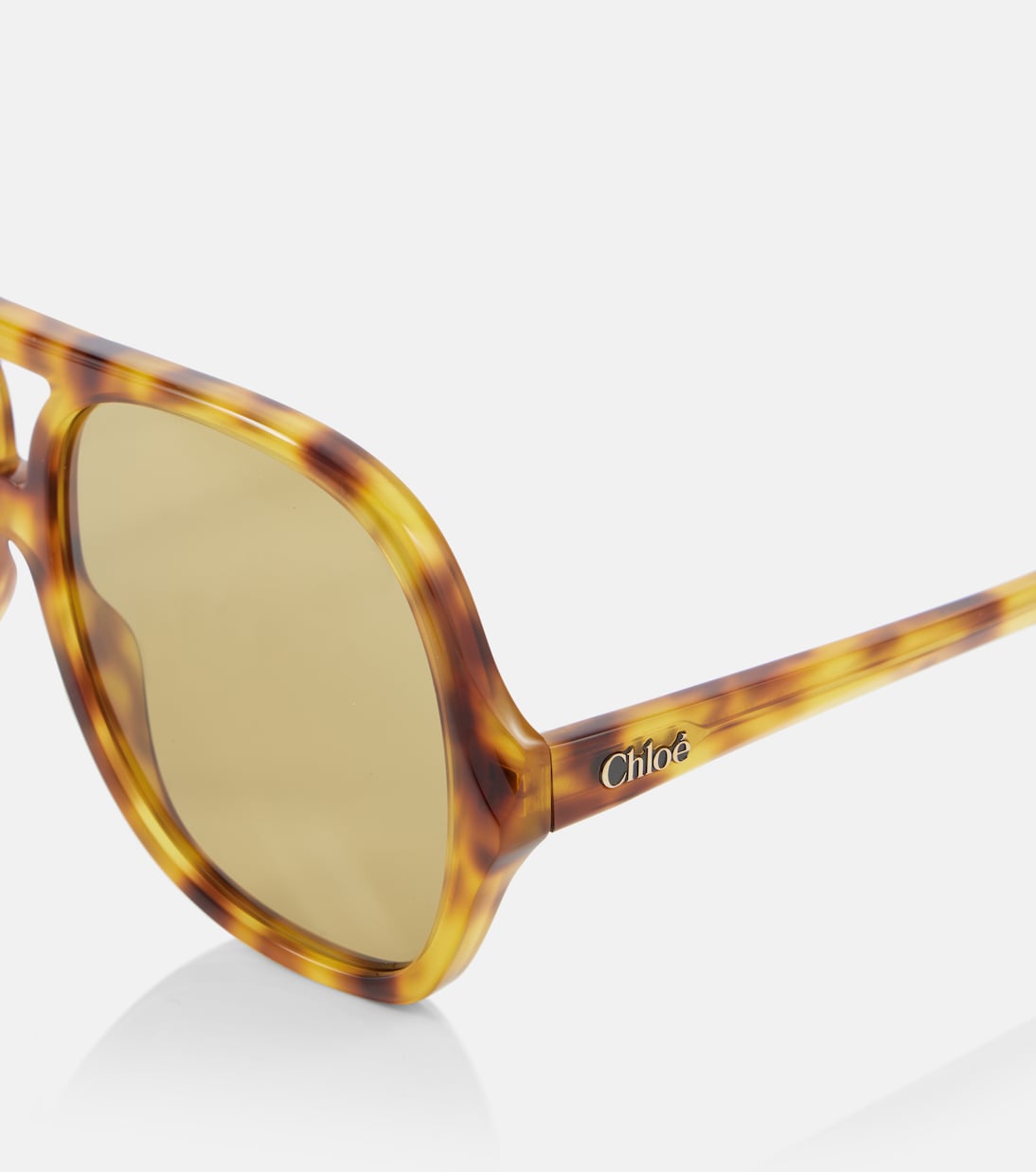 Occhiali da sole CHLOÉ con montatura piatta per uno stile giovane e moderno