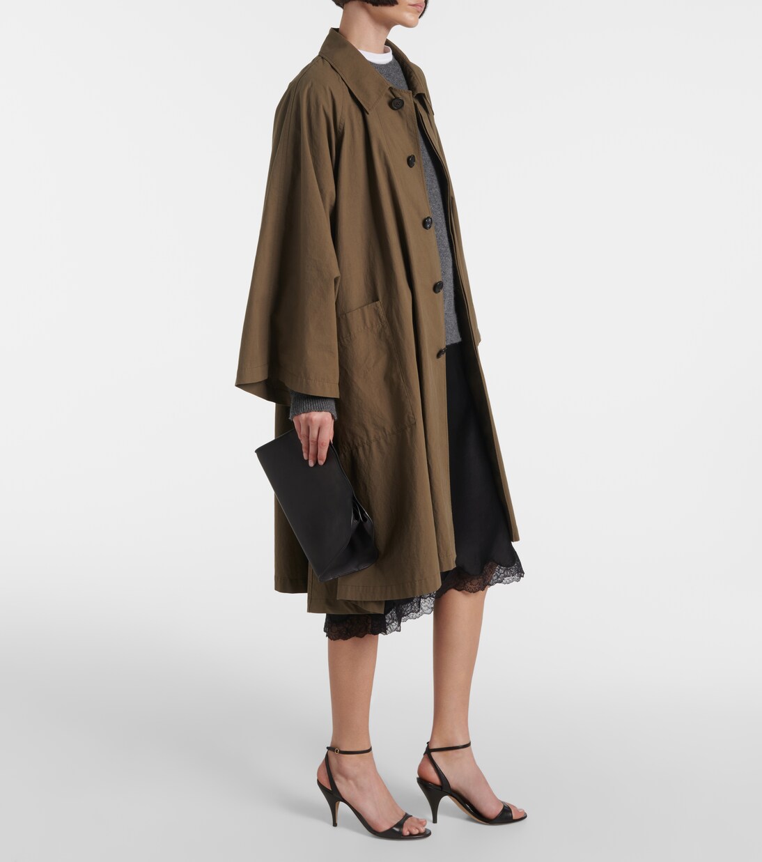 Peggy Small leather shoulder bag | The Row